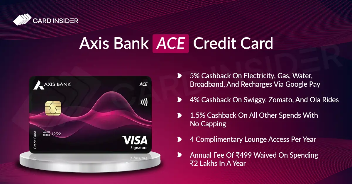 Axis Ace credit card image