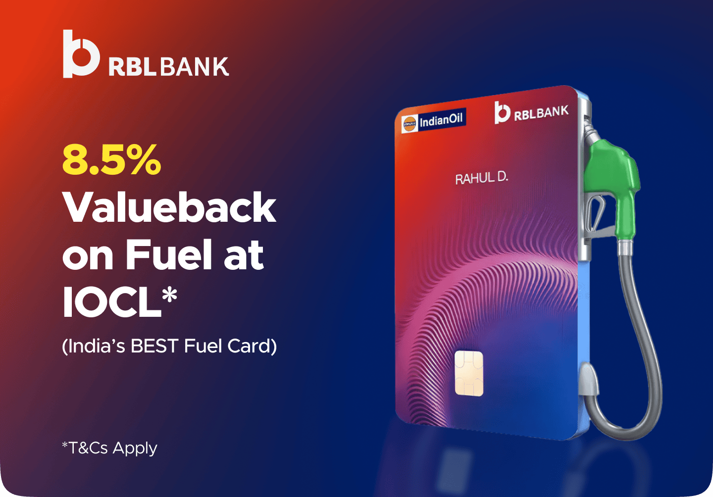 RBL IndianOil credit card image